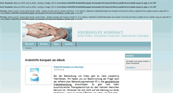 Desktop Screenshot of krebshilfekompakt-downloaden.com
